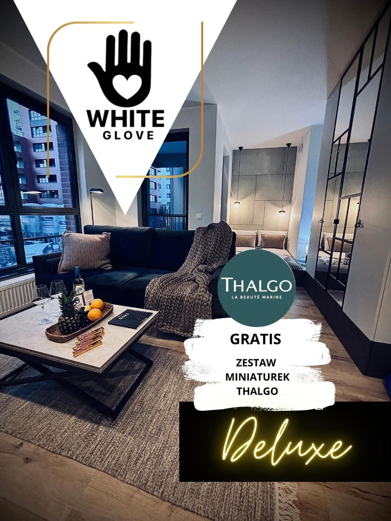 Apartament White Glove Deluxe Stocznia Montownia Danzica Esterno foto